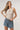 Embroidered Bow Boot Tank- Raw Linen