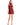 LISA MINI DRESS- CRANBERRY LUXE SATIN