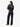 Blaine Suede Mix High Rise Straight