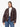 Vegan Leather Funnel Jacket