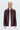 Valerie Faux Leather Bomber Jacket - Cabernet